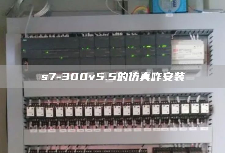 s7-300v5.5的仿真咋安装