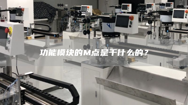 功能模块的M点是干什么的？