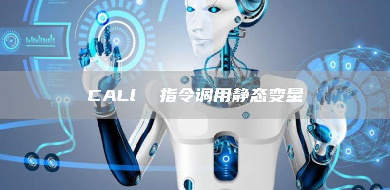 CALl  指令调用静态变量