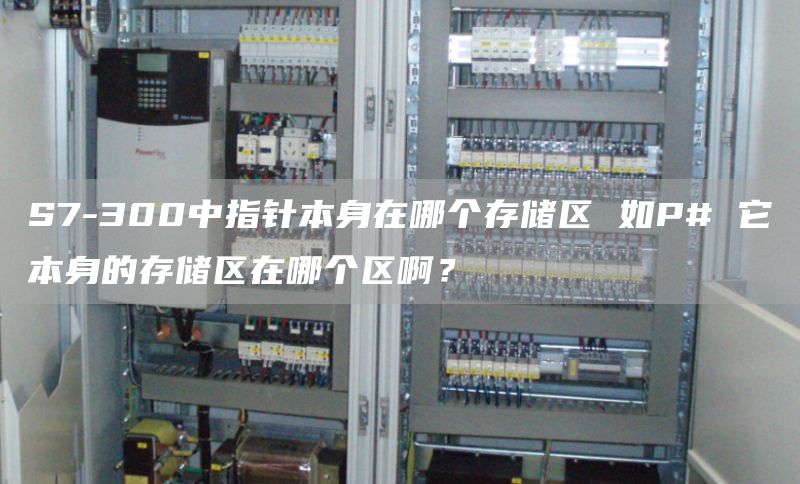 S7-300中指针本身在哪个存储区 如P# 它本身的存储区在哪个区啊？