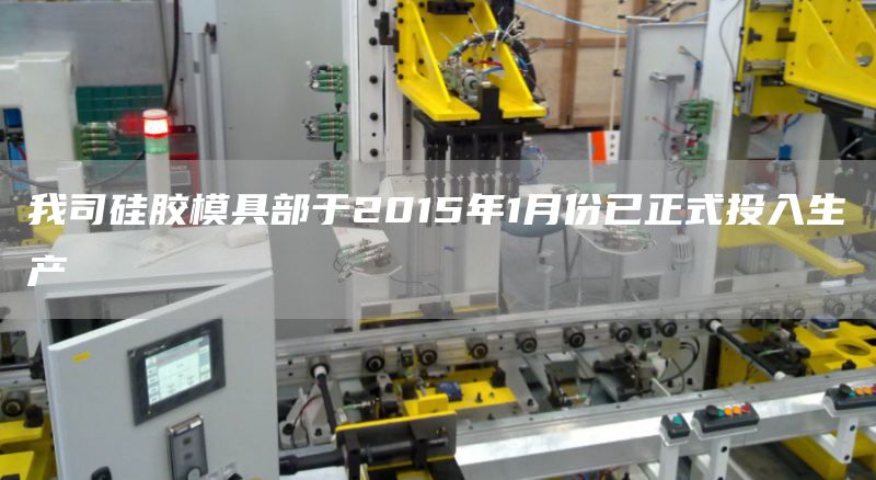 我司硅胶模具部于2015年1月份已正式投入生产